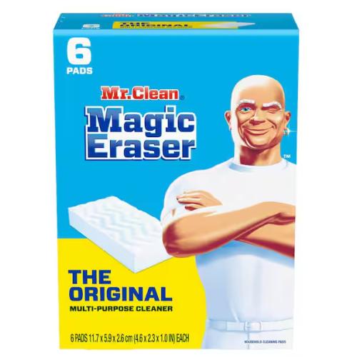 DALLAS LOCATION - Mr. Clean Magic Eraser Sponge (6 Count) PALLET-(600 PACKS)