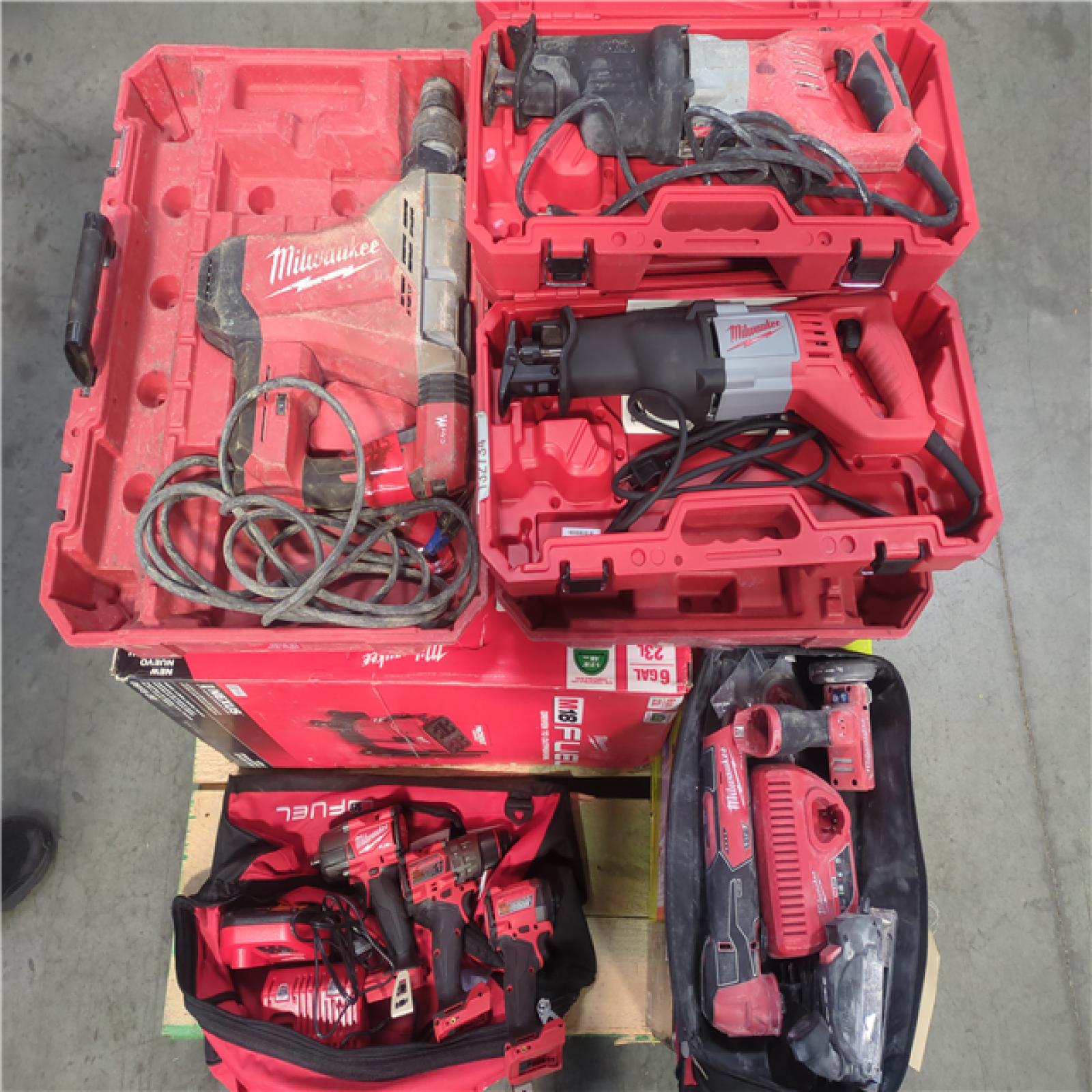 CALIFORNIA AS-IS TOOL PALLET