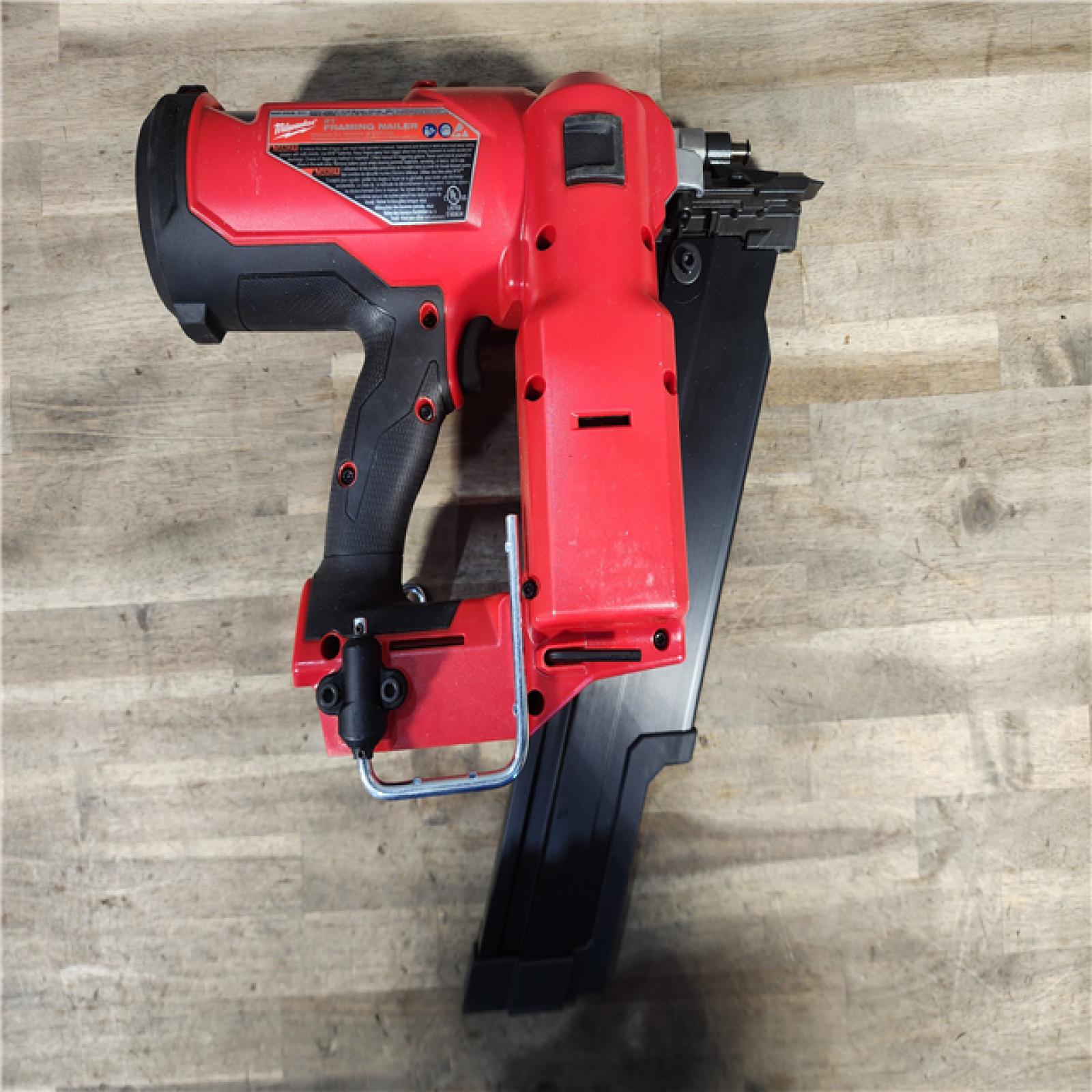 HOUSTON LOCATION - AS-IS (APPEARS LIKE NEW) Milwaukee 2744-20 M18 FUEL 3-1/2 in. 18-Volt 21-Degree Lithium-Ion Brushless Cordless Framing Nailer (Tool-Only)