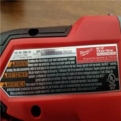 California NEW Milwaukee 4-1/2/5 Braking Grinder Paddle Switch  No-Lock (Tool Only)