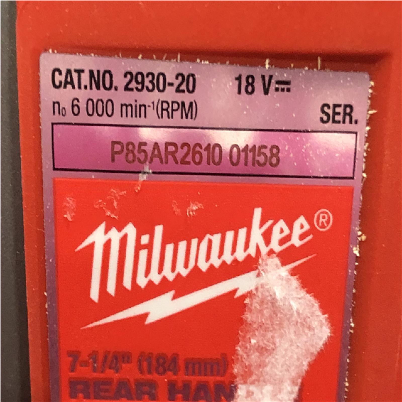 AS-IS Milwaukee FUEL 18V Lithium-Ion Cordless 7-1/4 in. Rear Handle Circular Saw (Tool-Only)