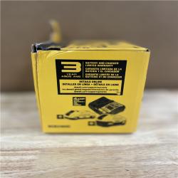 LIKE NEW! DEWALT 20V MAX Lithium-Ion 6.0Ah and 4.0Ah Battery and Charger Starter Kit