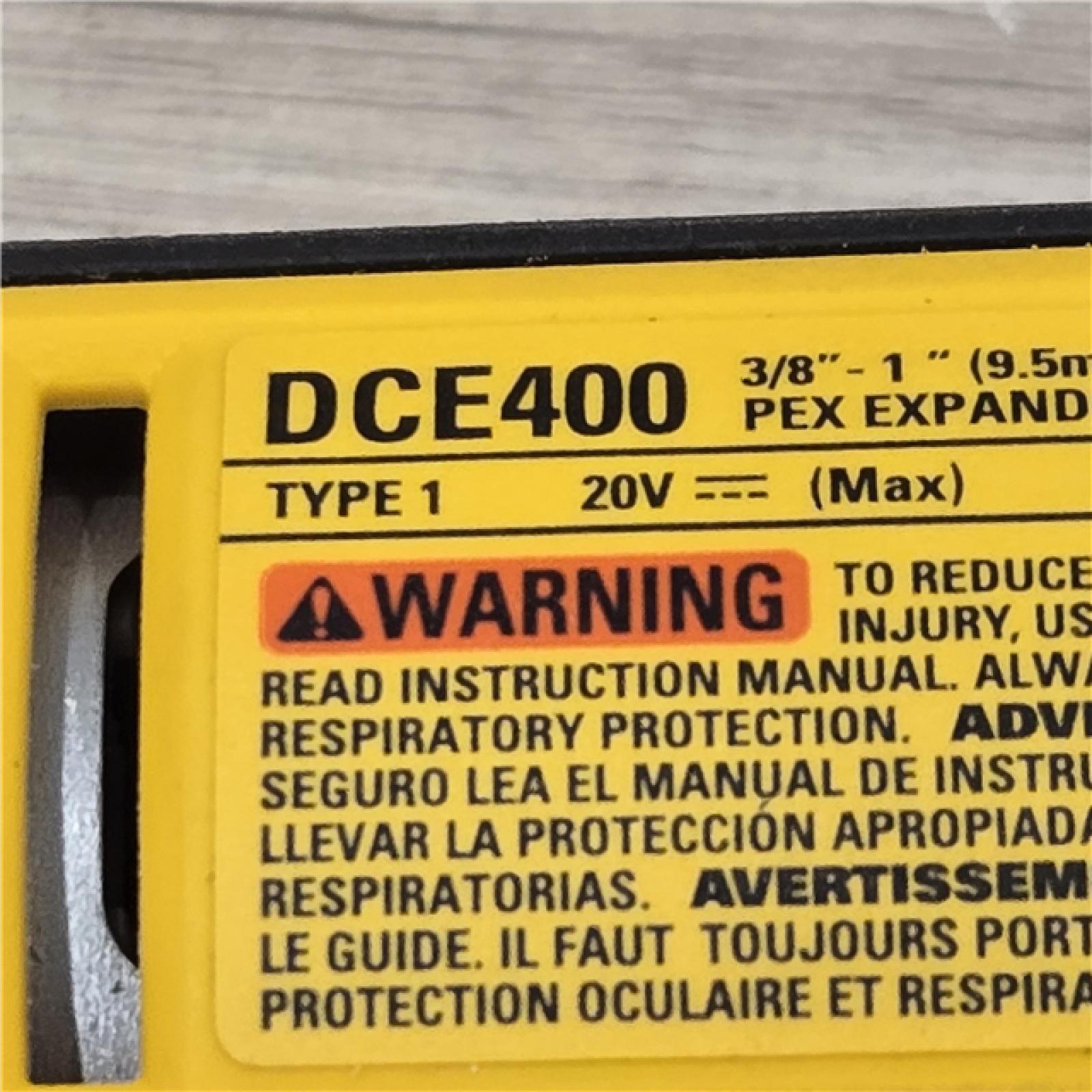 AS-IS DEWALT Cordless Expansion Tool (Tool-Only) 20V MAX 20V DCE400B