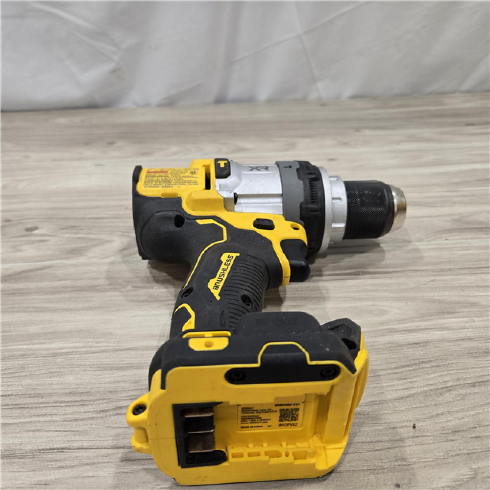 AS-IS DEWALT 20V MAX Cordless 1/2 3-Speed Hammer Drill (Tool-Only)
