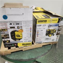 Dallas Location - As-Is Champion Power Equipment GasolinePortable Generator(Lot Of 4)