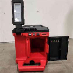 Phoenix Location NEW Milwaukee M18 18-Volt Lithium-Ion Cordless PACKOUT 3000 Lumens LED Light with Built-In Charger 2357-20
