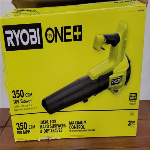 California NEW Ryboi One+ 18V 350 CFM Blower Kit  Includes (1) Battery & Charger