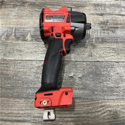 AS-IS Milwaukee FUEL 18V Lithium-Ion Brushless Cordless 1/2 in. Mid-Torque Impact Wrench with Friction Ring Kit