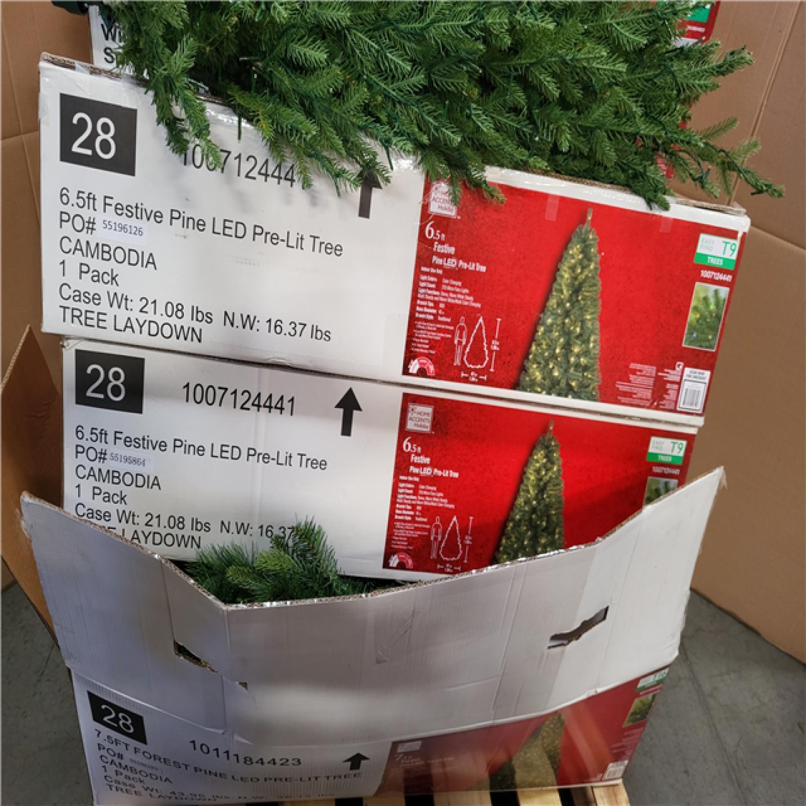 California AS-IS Holiday Pallet