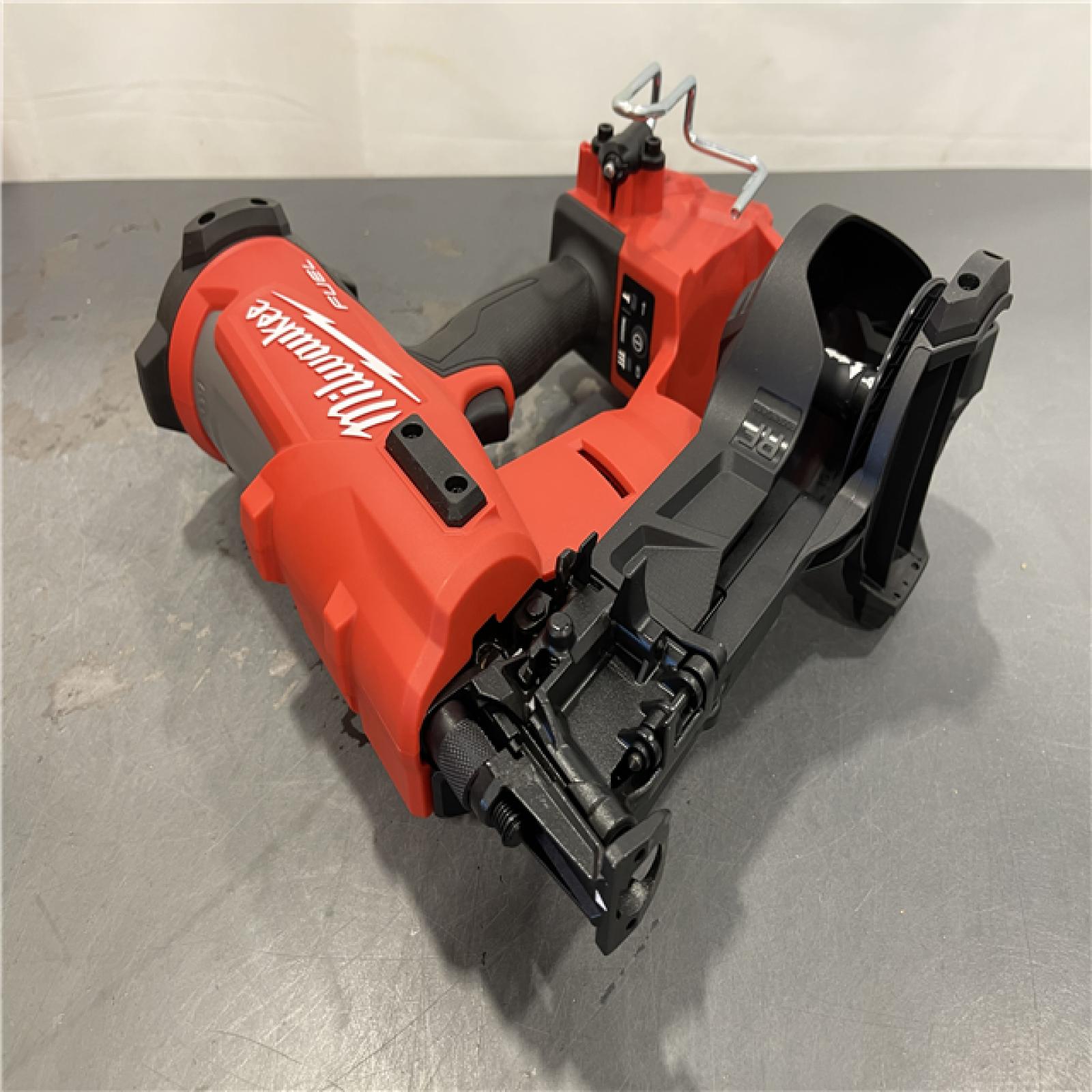 AS-IS - Milwaukee M18 FUEL 18-Volt Lithium-Ion Brushless Cordless Coil Roofing Nailer