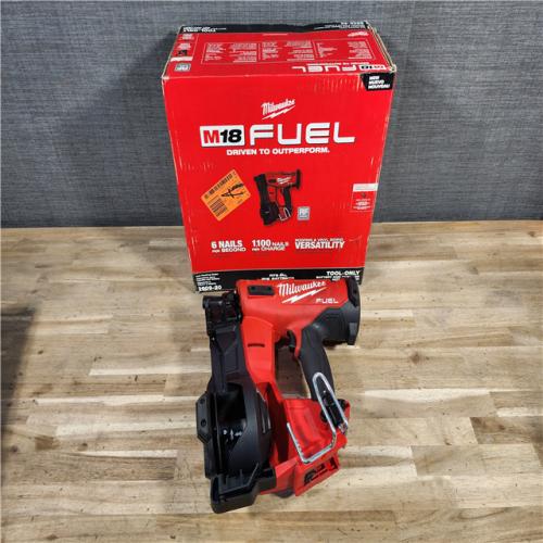 HOUSTON LOCATION - AS-IS Milwaukee M18 FUEL Coil Roofing Nailer (TOOL ONLY)
