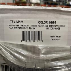 DALLAS LOCATION - NATURE VINYL HIKORY HAZE PALLET-(55 CASES)