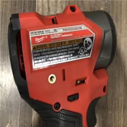 AS-IS  Milwaukee  FUEL 12V Lithium-Ion Brushless Cordless 3/8 in. Sub Compact Impact Wrench