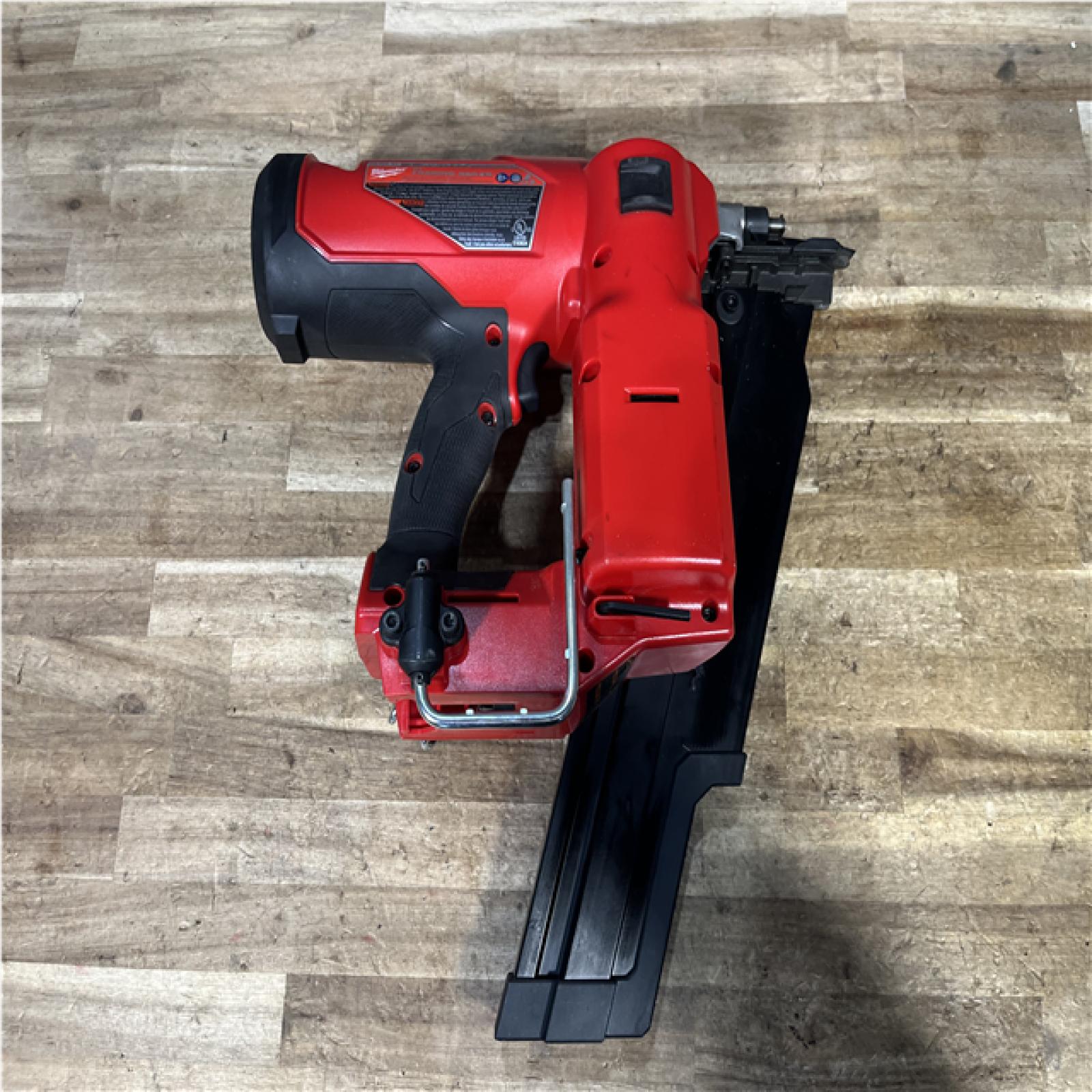Houston Location AS-IS Milwaukee FUEL 3-1/2 in. 18-Volt 21-Degree Lithium-Ion Brushless Cordless Framing Nailer (Tool-Only)
