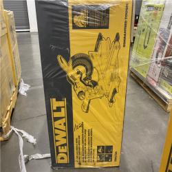 NEW- DEWALT 15 Amp Corded 12 in. Double Bevel Sliding Compound Miter Saw