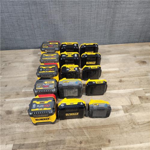 HOUSTON LOCATION - AS-IS DEWALT BATTERY PACK QTY - 15