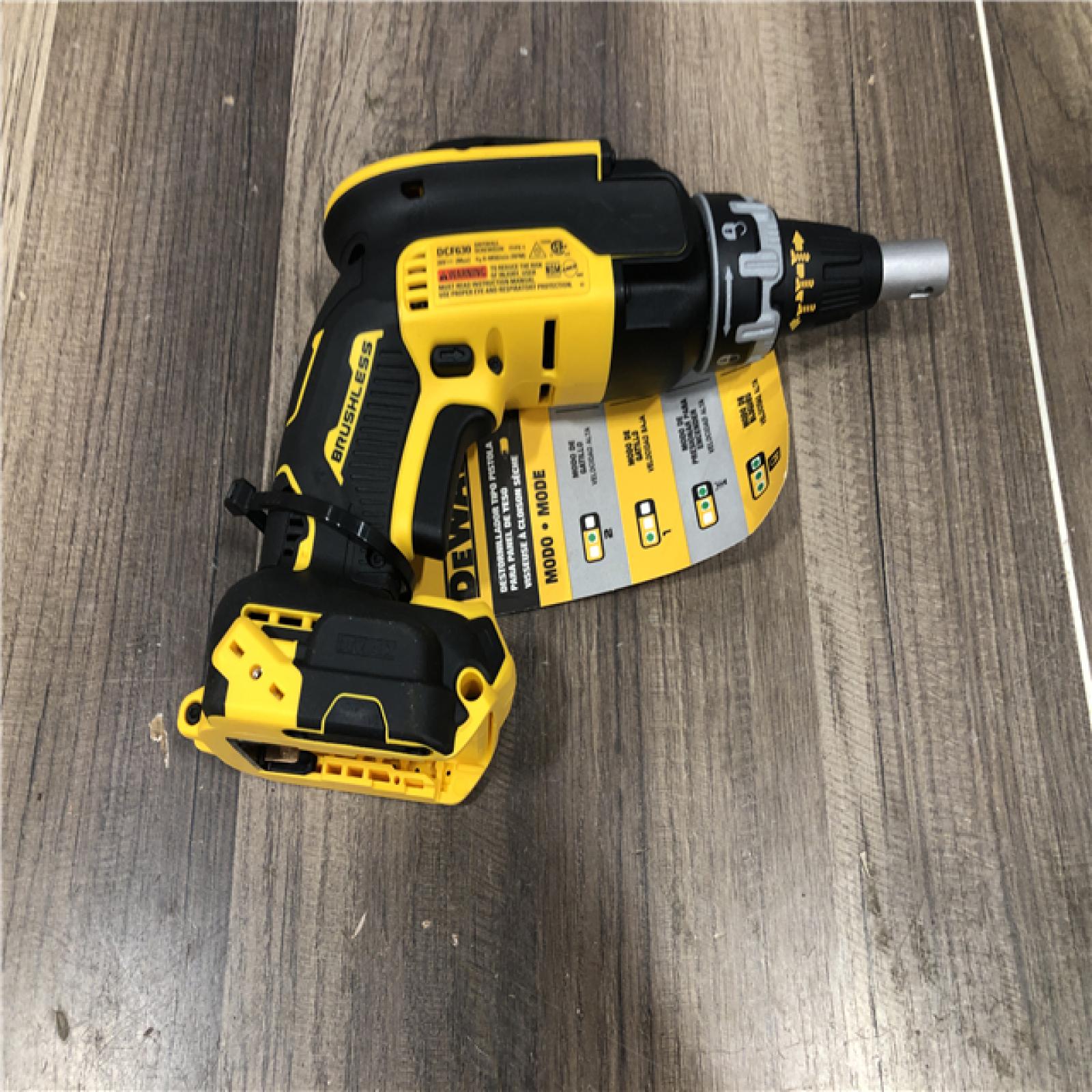 AS-IS DEWALT XR 20V MAX Lithium-Ion Cordless Brushless Screw Gun (Tool Only)