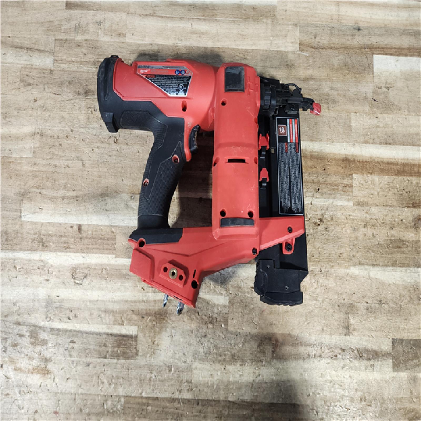 HOUSTON LOCATION - AS - IS Milwaukee FUEL 18-Volt Lithium-Ion Brushless Cordless Gen II 18-Gauge Brad Nailer (Tool-Only)