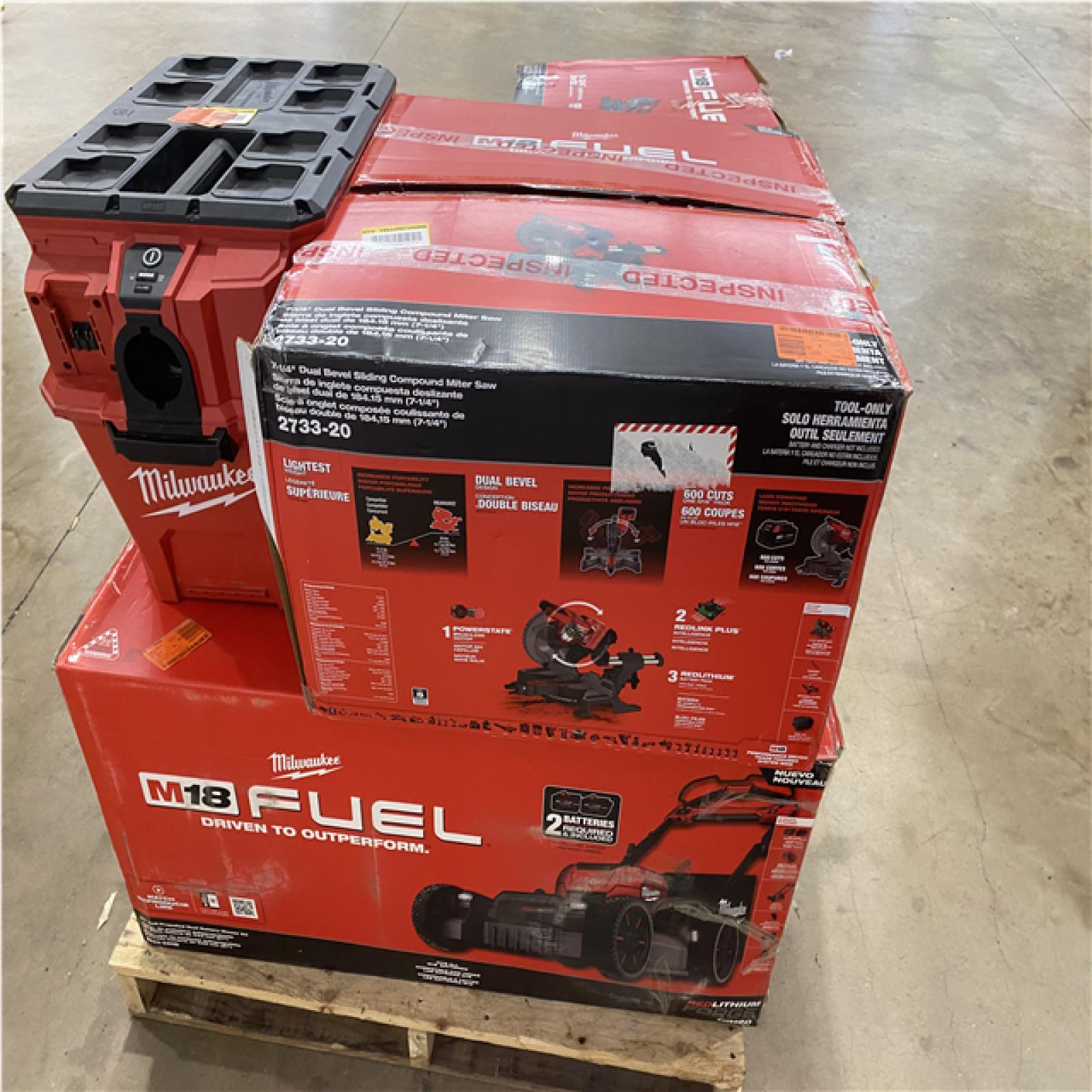 Houston Location - AS-IS Tool Pallet