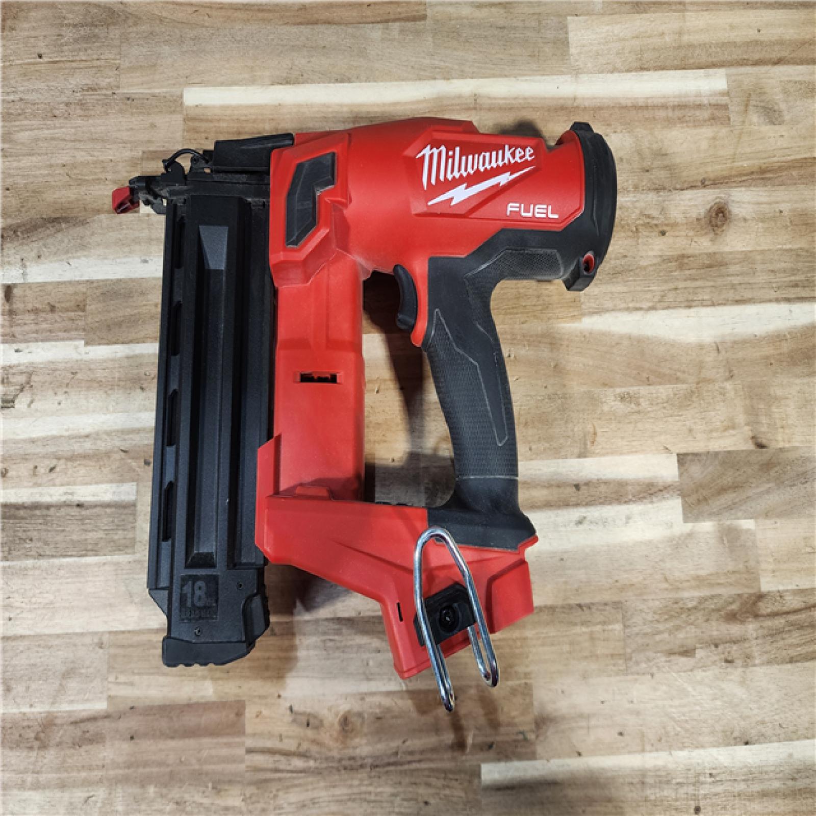 HOUSTON LOCATION - AS-IS Milwaukee  FUEL 18-Volt Lithium-Ion Brushless Cordless Gen II 18-Gauge Brad Nailer (Tool-Only)