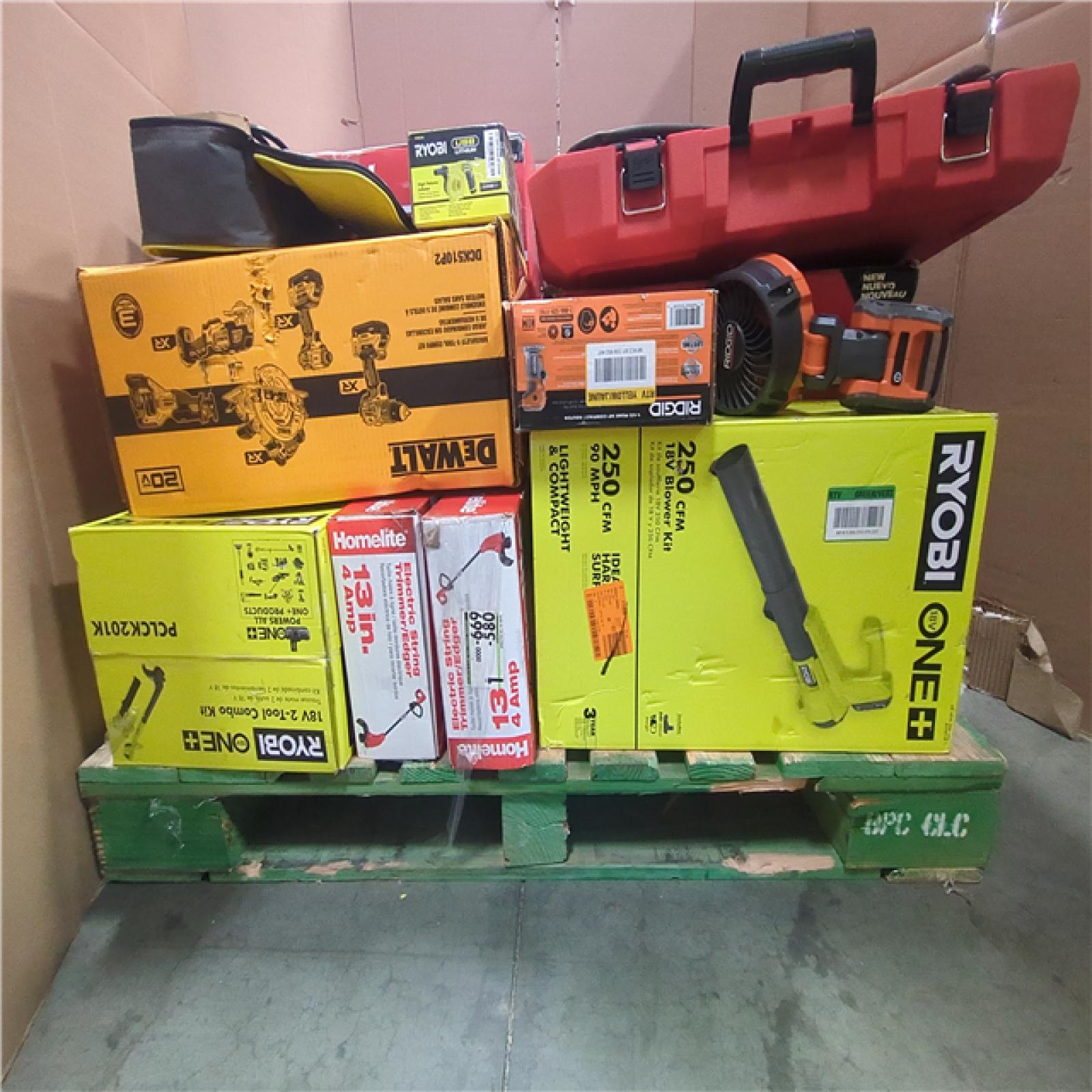 CALIFORNIA AS-IS TOOL PALLET