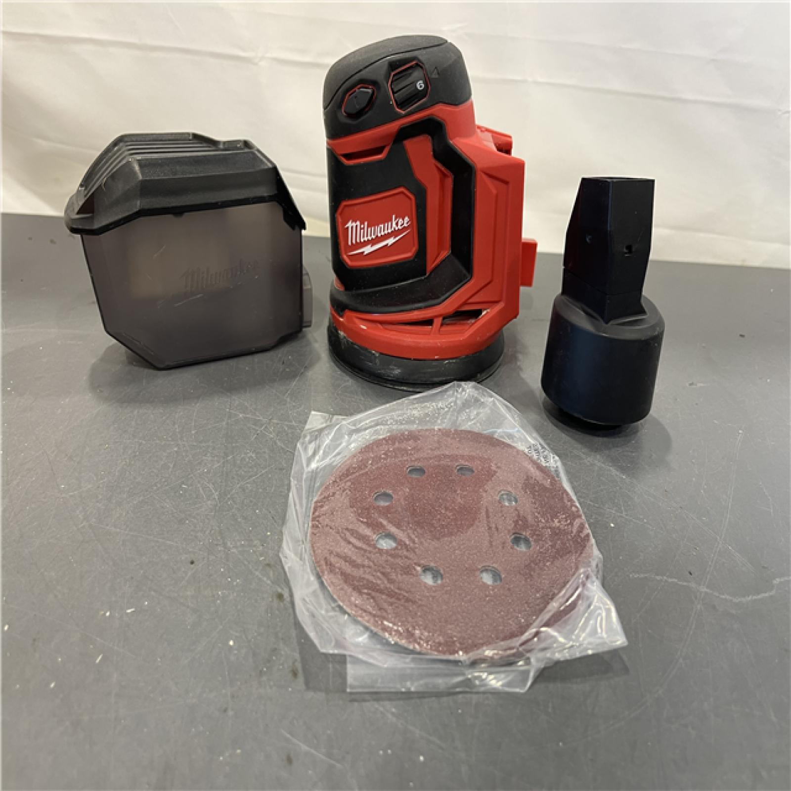 AS-IS - Milwaukee M18 18V Lithium-Ion Cordless 5 in. Random Orbit Sander