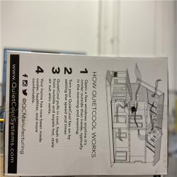 DALLAS LOCATION - QuietCool Energy Saver 4195 CFM Advanced Whole House Fan with Included Wireless Control