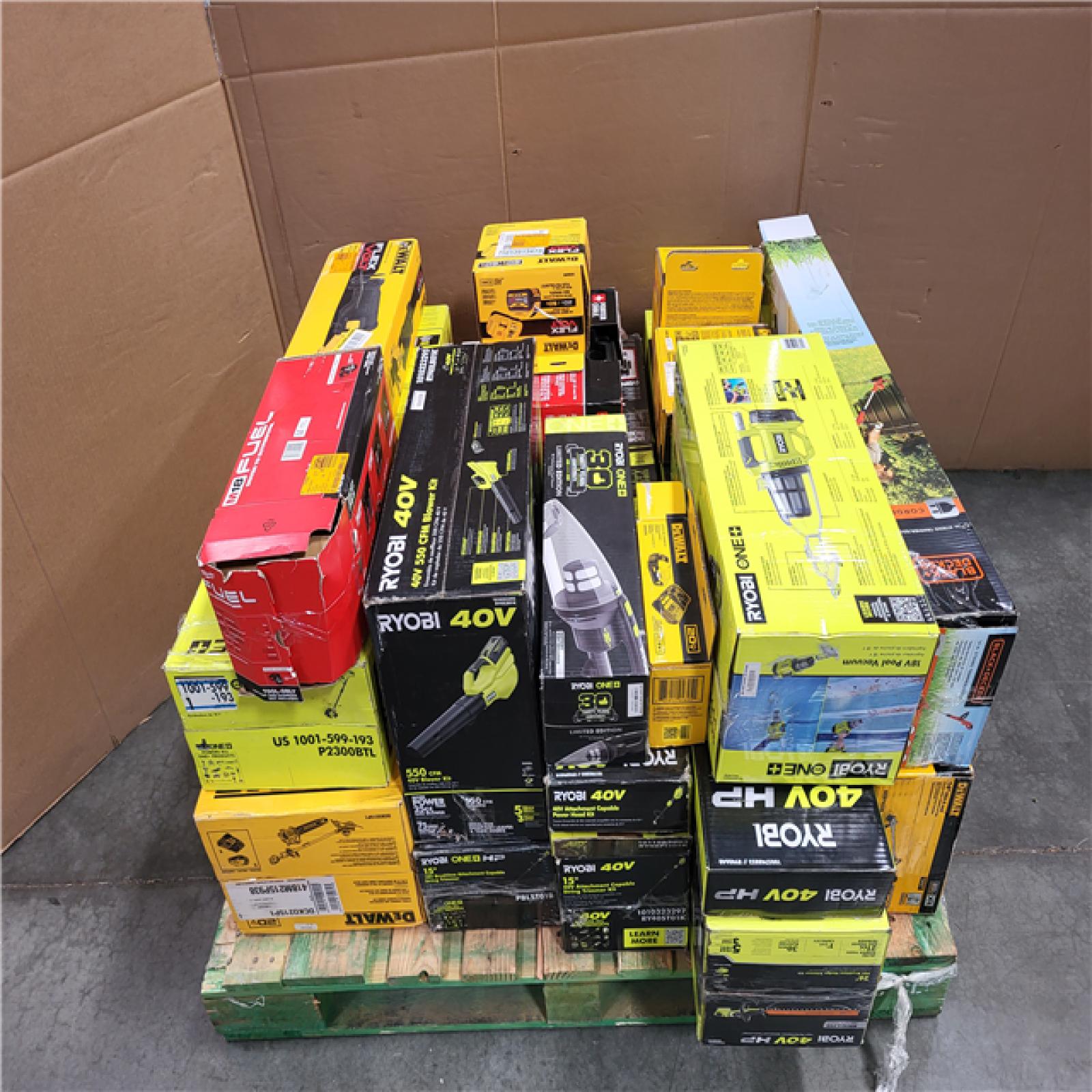 CALIFORNIA AS-IS TOOL PALLET