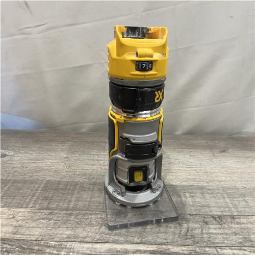 AS-IS DEWALT 20V MAX XR Cordless Brushless Fixed Base Compact Router (Tool Only)