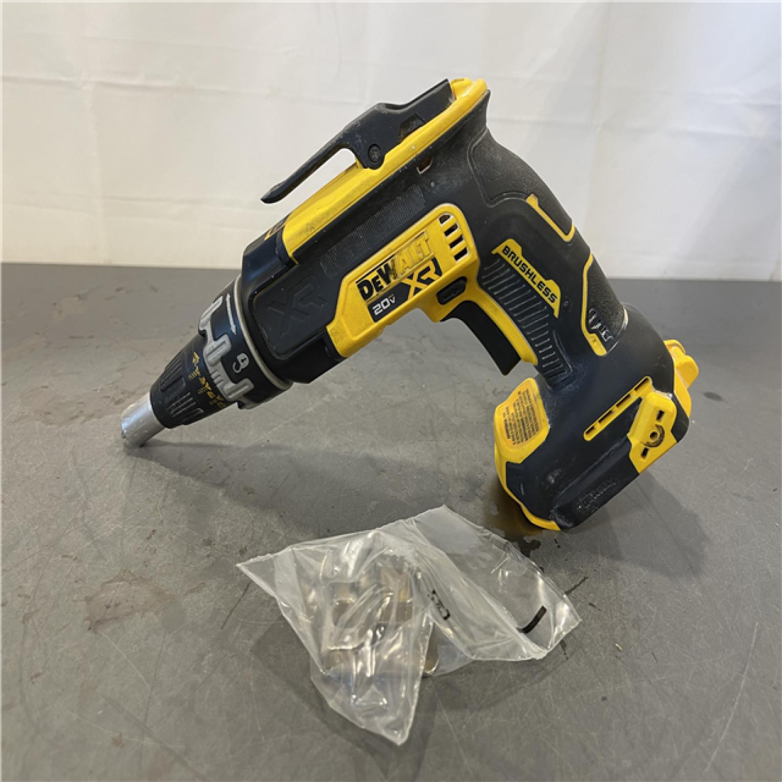 AS-IS - DeWalt 20V MAX XR Brushless Cordless Drywall Screw Gun