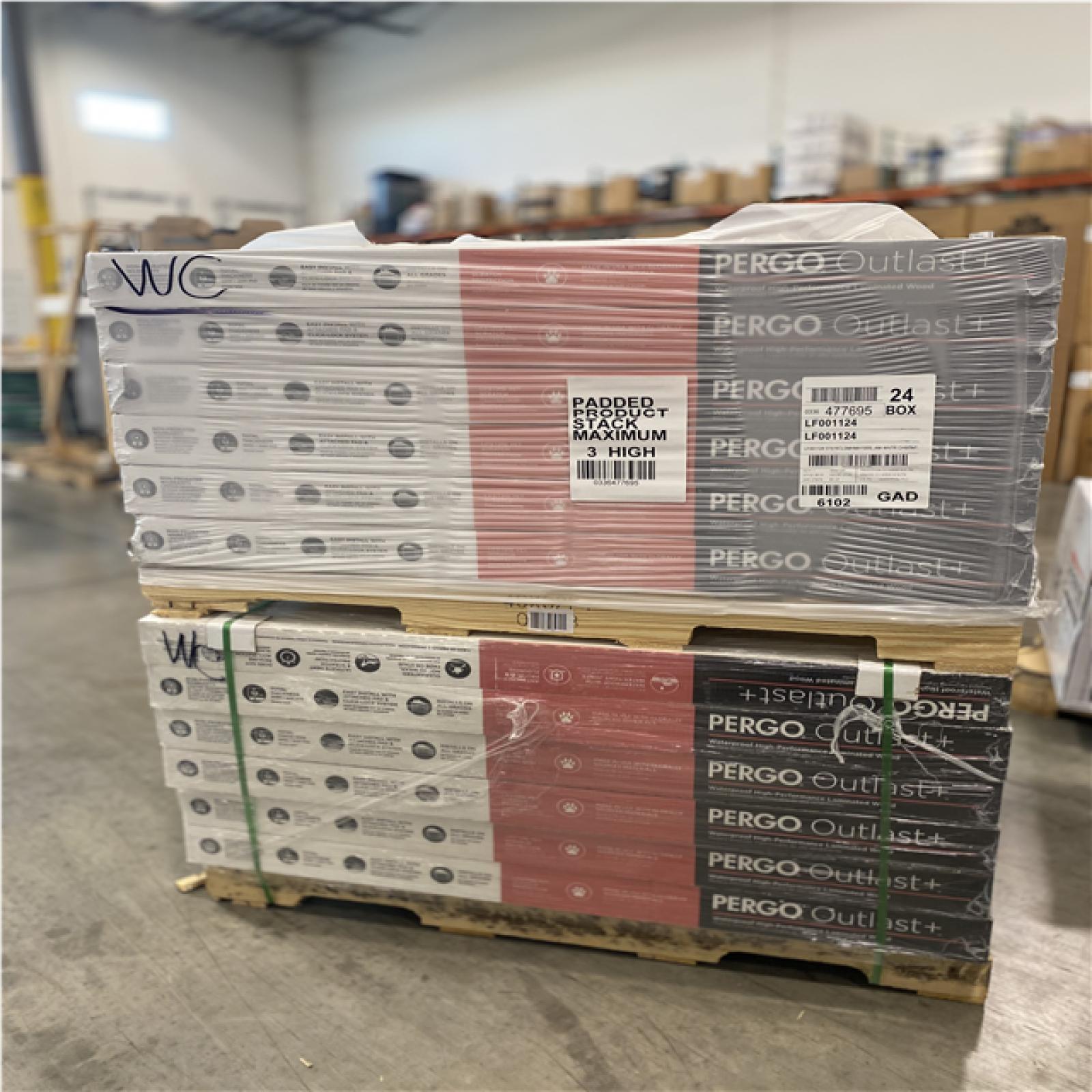DALLAS LOCATION - PERGO Outlast+ Winter Chestnut 12 mm T x 7.4 in. W Waterproof Flooring (19.63 sq.ft./case) (48 UNITS)