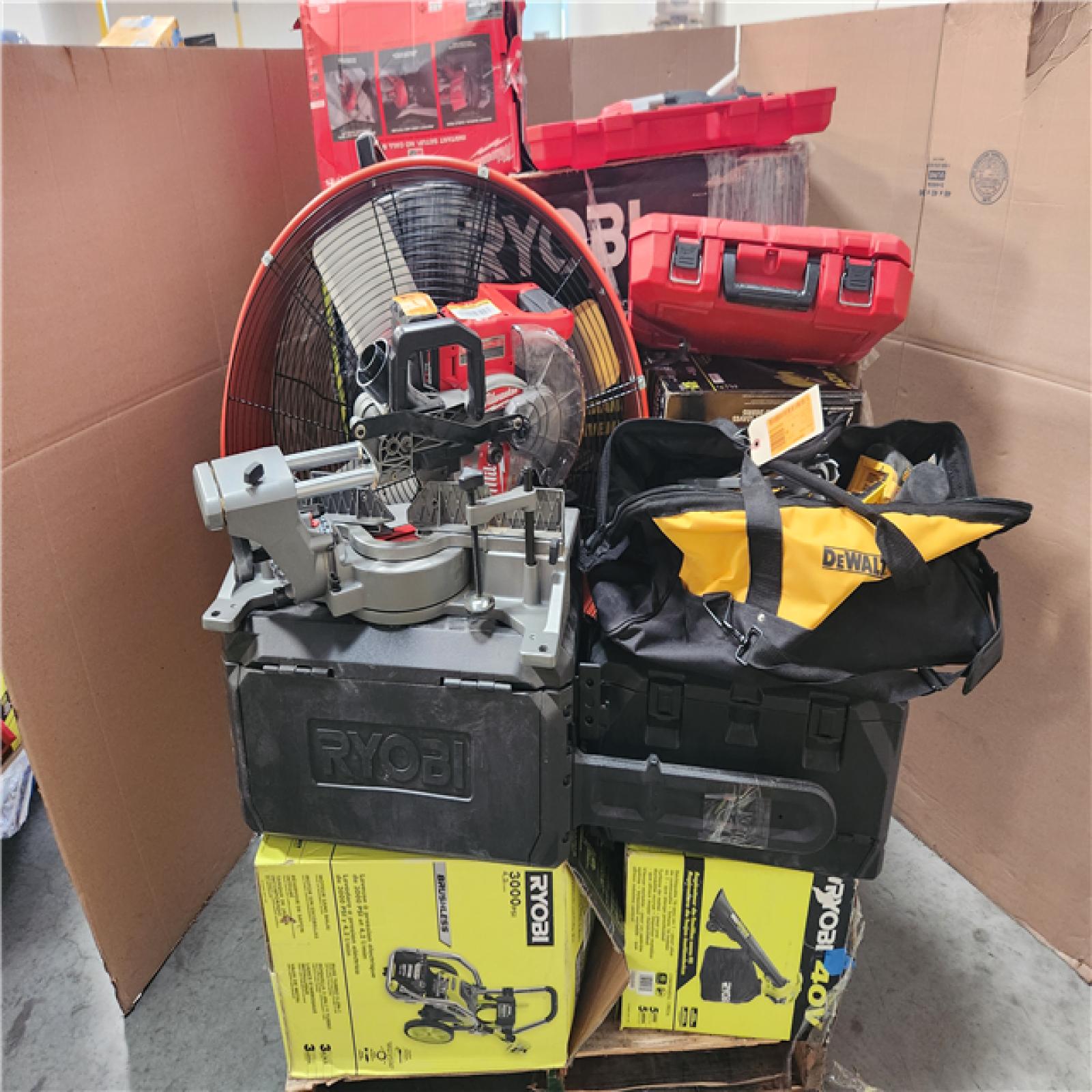 CALIFORNIA AS-IS TOOL PALLET