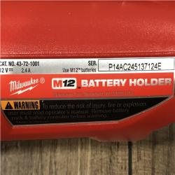 NEW- Milwaukee Men's 2X-Large 12-Volt Lithium-Ion Cordless Gray Heated Jacket Hoodie Kit