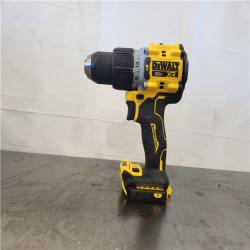 AS-IS- DEWALT 20V XR Brushless Cordless 1/2 in. Hammer Drill (Tool-Only)