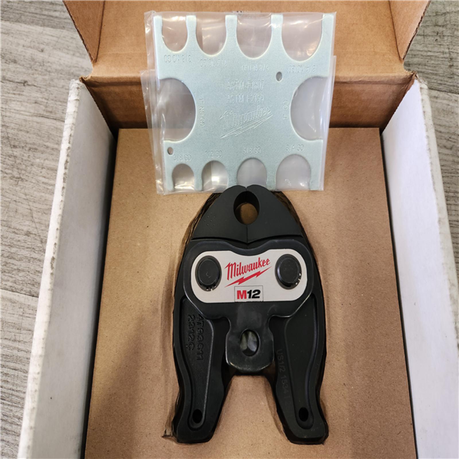 Phoenix Location Milwaukee 1/2 in., 1in, 3/4in PEX Crimp Jaw for M12 FORCE LOGIC Press Tool (3 Pack)