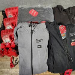 HOUSTON LOCATION - AS-IS MILWAUKEE 4 HEATED CLOTHING COMBO KIT