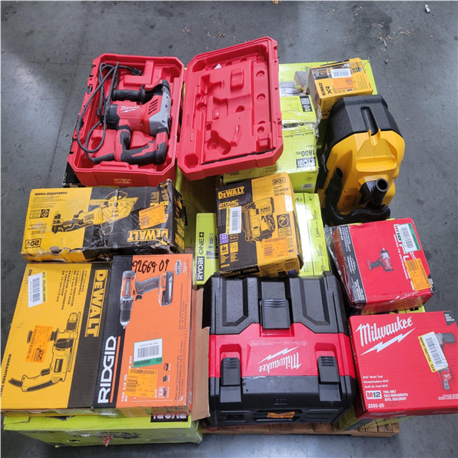 CALIFORNIA AS-IS TOOL PALLET