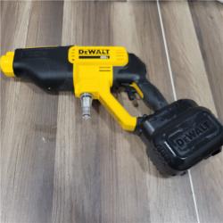 AS-IS   DEWALT 20V MAX 550 PSI 1.0 GPM Cold Water Cordless Battery Power Cleaner with 4 Nozzles (Tool Only)