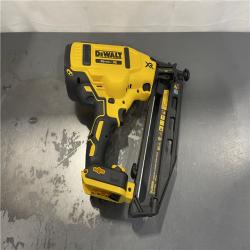 AS-IS- DEWALT 20V MAX XR Lithium-Ion Electric Cordless 16-Gauge Angled Finishing Nailer (Tool Only)