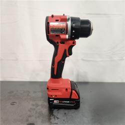 AS-IS- Milwaukee M18 Drill/Driver Kit  Battery Included  18 V  1/2 in Chuck