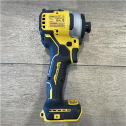 AS-IS DEWALT Atomic 20V Max Lithium-Ion Brushless Cordless Compact 1/4 in. Impact Driver Kit
