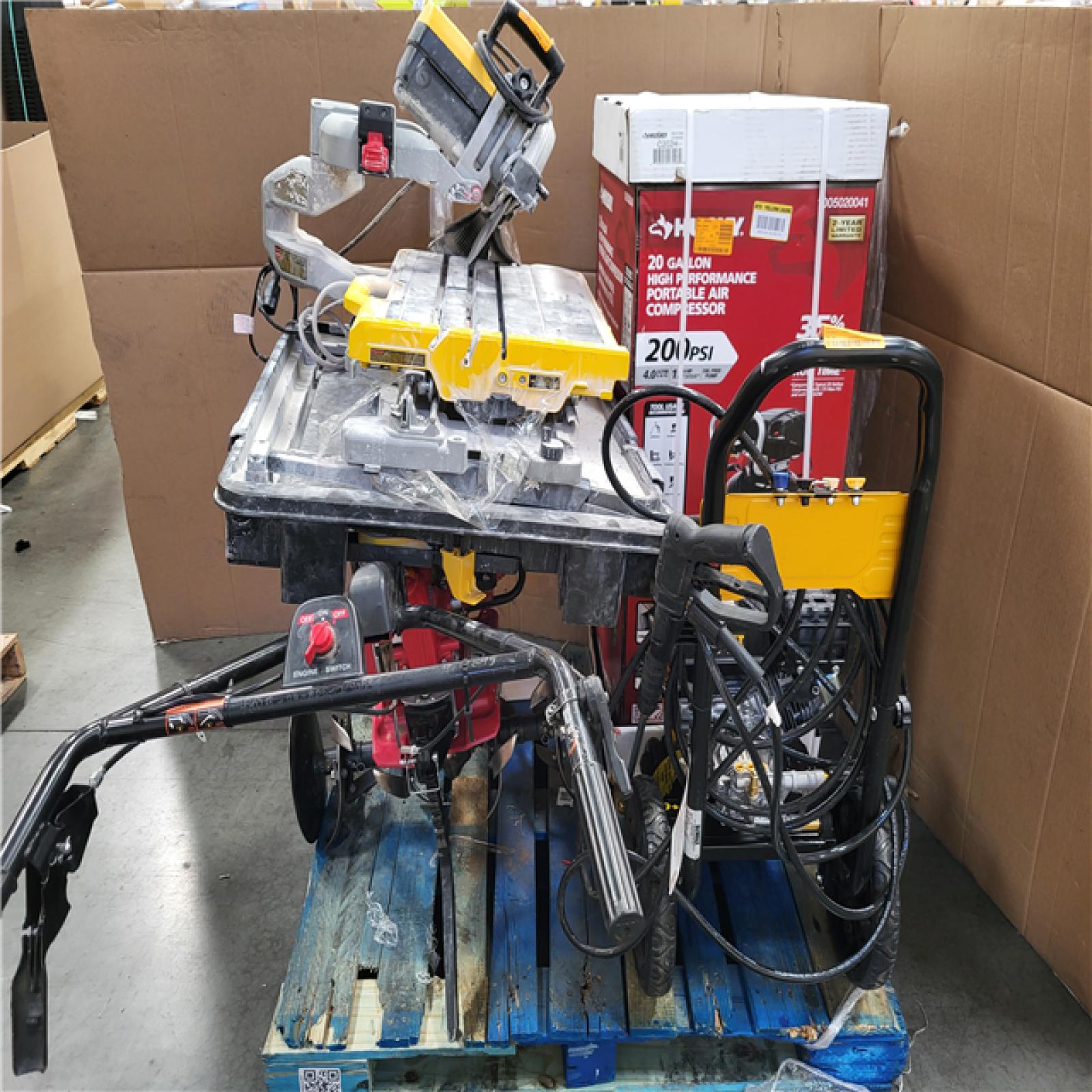 California AS-IS Outdoor Power Equipment
