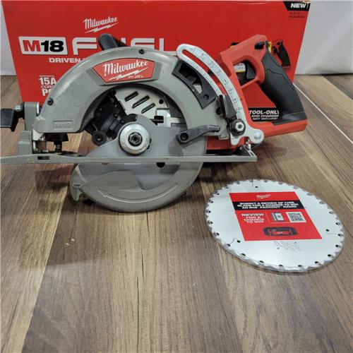 AS-IS Milwaukee 2830-20 Rear Handle Circular Saw M18 FUEL 7-1/4  Cordless Brushless Tool Only