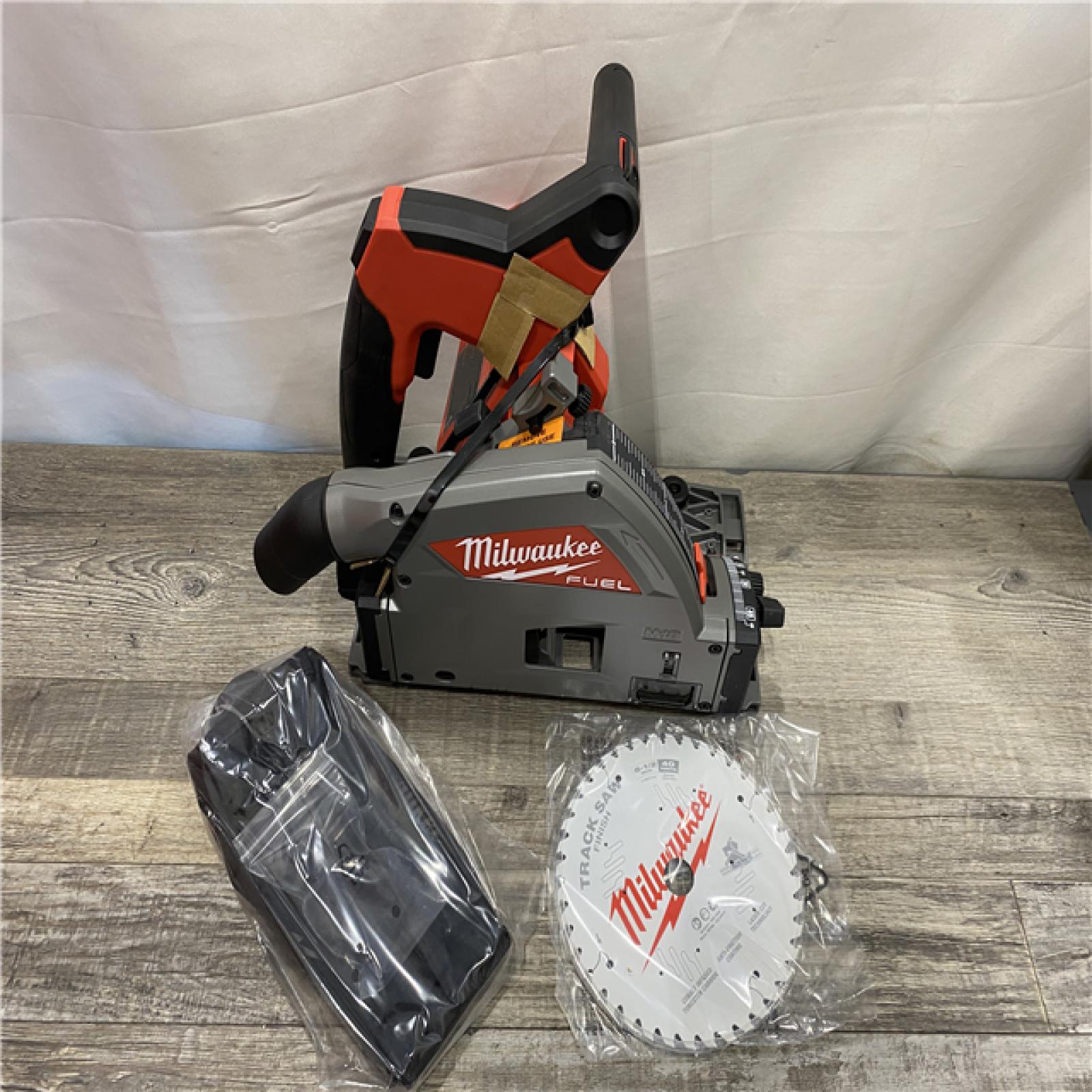 LIKE NEW - Milwaukee  FUEL 18V Lithium-Ion Cordless Brushless 6-1/2 in. Plunge Cut Track Saw (Tool-Only)