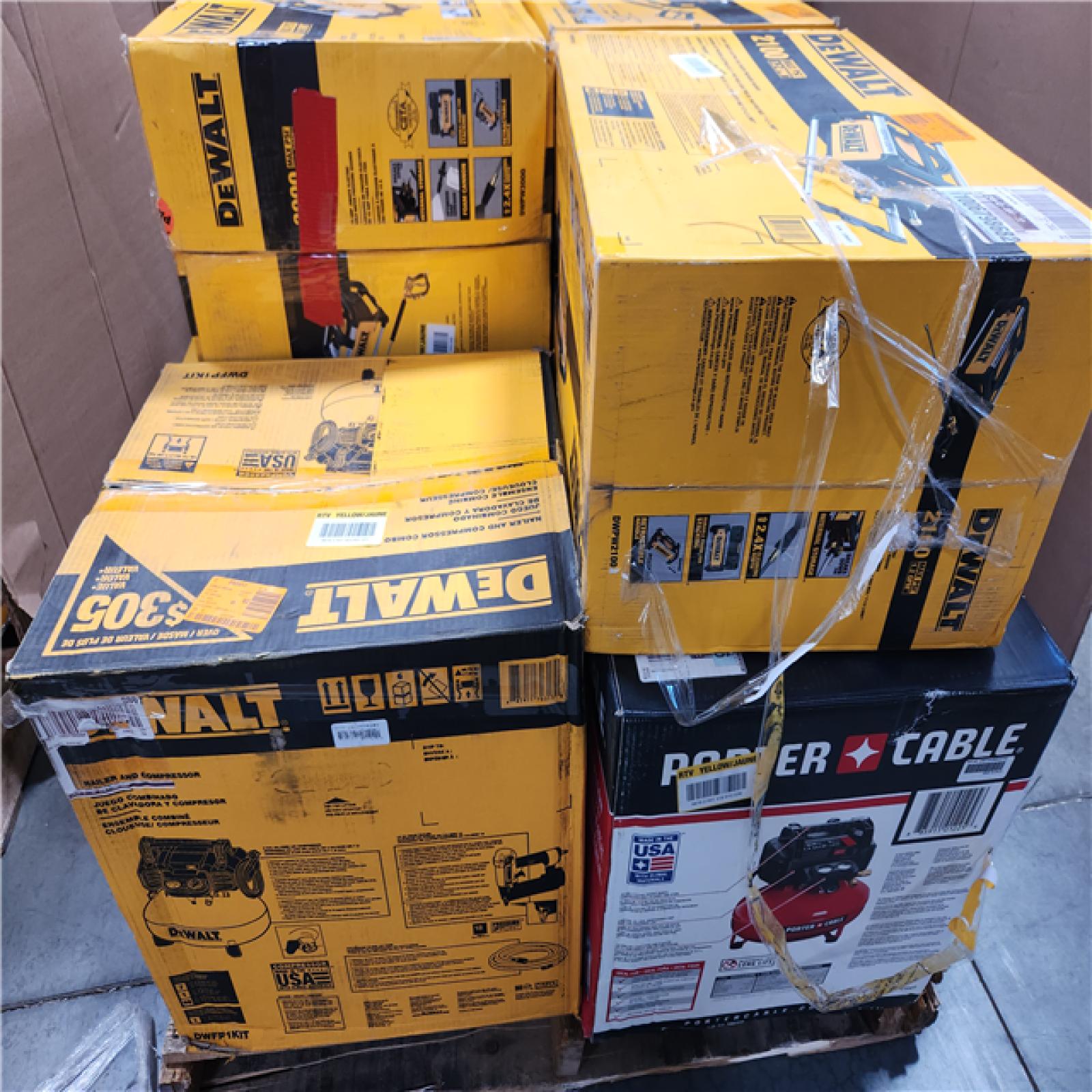 CALIFORNIA AS-IS TOOL PALLET