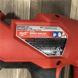 AS-IS Milwaukee FUEL 18-Volt Lithium-Ion Brushless Cordless Gen II 18-Gauge Brad Nailer (Tool-Only)