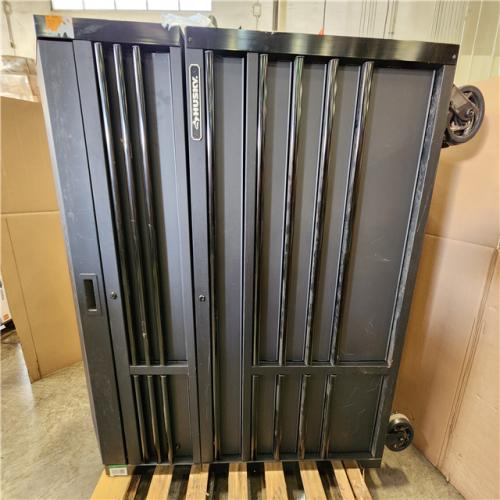 Phoenix AS-IS Husky Tool Storage 52 in. W x 20 in. D Heavy Duty Rolling Tool Chest Combo in Matte Black