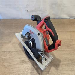 AS-IS Milwaukee 18V Lithium-Ion Cordless 6-1/2 in. Circular Saw (Tool-Only)