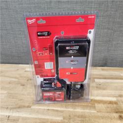 HOUSTON LOCATION - AS-IS (NEW) Milwaukee 18-Volt Lithium-Ion REDLITHIUM FORGE Starter Kit with 8.0Ah Battery and Rapid Charger