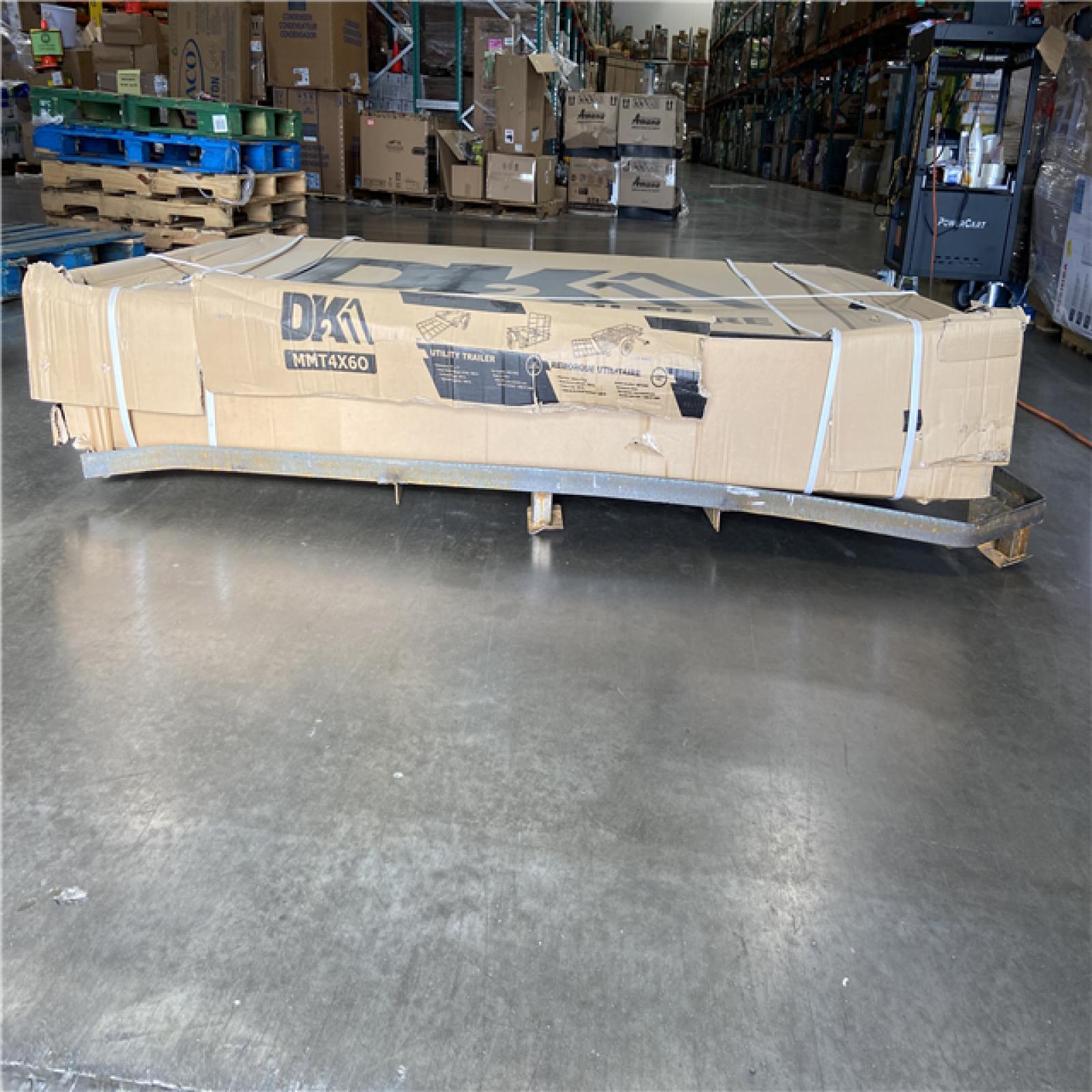 DALLAS LOCATION - DK2 by Marlon MMT4X6O 4 ft. x 6 ft. Single Axle Open Rail Utility Trailer | 1,314-lb Capacity with Ramp Gate